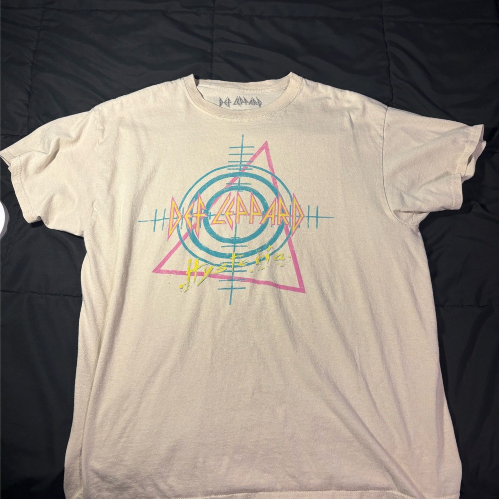 Graphic Tee with Geometric Design
